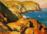 Edward Hopper Blackhead Monhegan painting